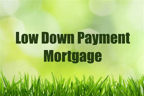 Low Down Payment Mortgage Options