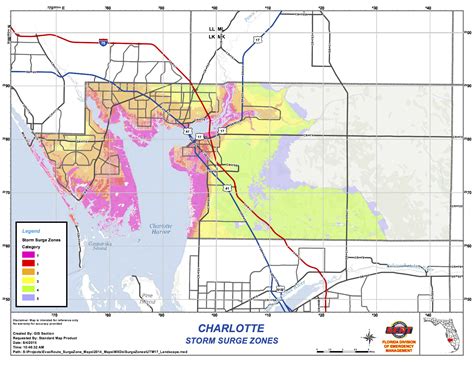 Charlotte County storm surge zones