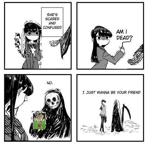 Komi-san conquers death : r/wholesomeanimemes