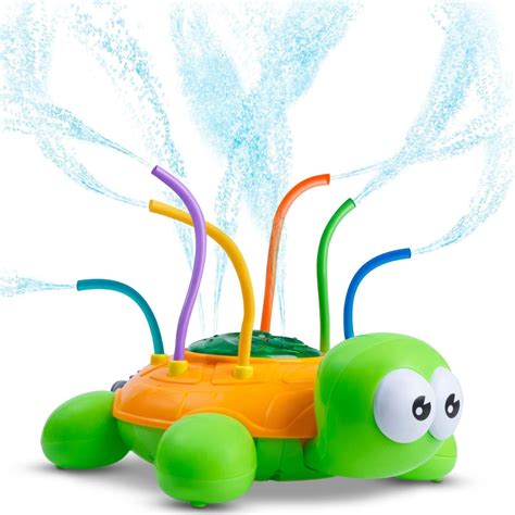 CHUCHIK Outdoor Water Spray Sprinkler for Kids and Toddlers - Backyard ...