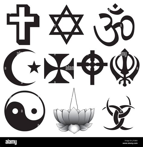 religion cross cult lotus christian christ pictogram symbol pictograph ...