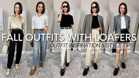 CHIC FALL OUTFITS STYLED WITH LOAFERS | OUTFIT INSPIRATION & STYLE TIPS ...