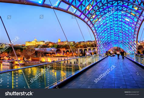 6,429 Tbilisi Bridge Of Peace Images, Stock Photos, 3D objects ...