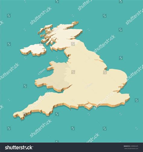 993 3d uk map shape Images, Stock Photos & Vectors | Shutterstock