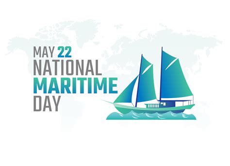 vector graphic of national maritime day good for national maritime day ...