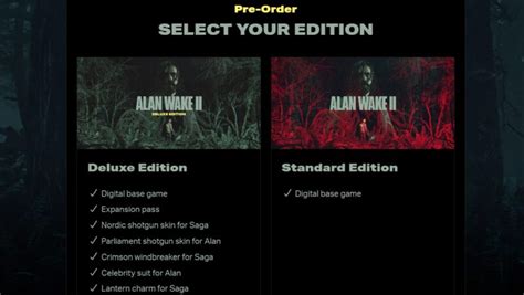 Alan Wake 2 Pre-Order Guide: Everything You Need To Know Before Buying ...