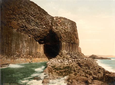 Thomas Moran - Fingal’s Cave, Island of Staffa, Scotland c.1884-1885 ...