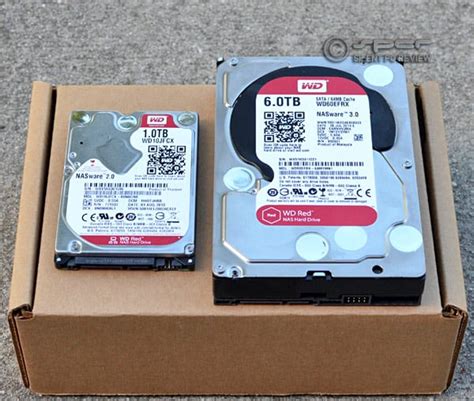 WD Red 6TB and 1TB (2.5-inch) Hard Drives - Silent PC Review