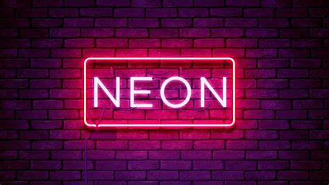 NEON Text Effect | Photoshop Text Effect Tutorial - YouTube