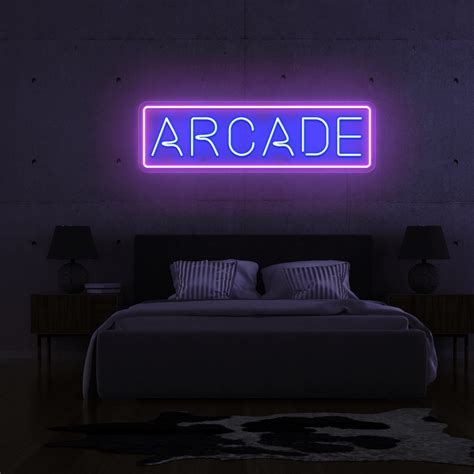 Neon Arcade Sign