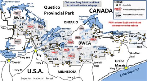 A Boundary Waters Canoe Area (BWCA) virtual journey