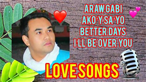 KARAOKE LOVE SONGS OPM ENGLISH / OUT OF TUNE VERSION - YouTube