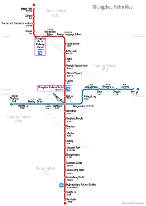 Changzhou Metro Map