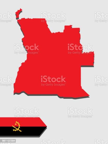 Angola Map Stock Illustration - Download Image Now - Abstract, Africa ...