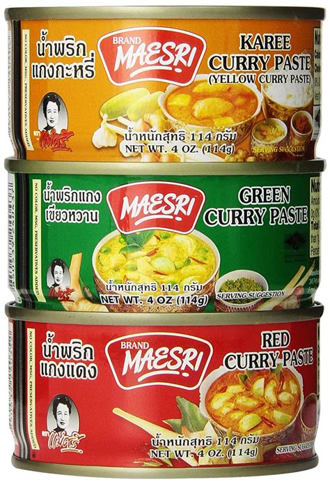 Maesri Thai Curry Paste — Snackathon Foods