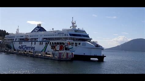 Ferry from Salt Spring Island (Fulford Harbour) - Vancouver Island (Swartz Bay) Brtsh Colmbia ...