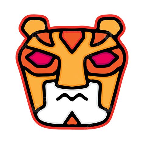 Tiger Mascot Clipart Transparent PNG Hd, Angry Tiger Mascot Logo For Game Team, Tiger, Angry ...