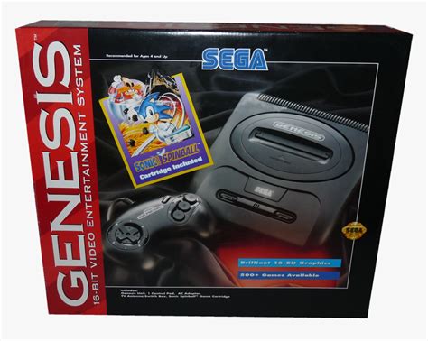 Sega Genesis Original Box, HD Png Download - kindpng