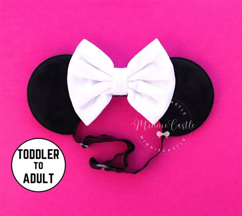 Mickey Ears for Adults, Women Mouse Ears, Velvet Mickey Ears, Minnie ...