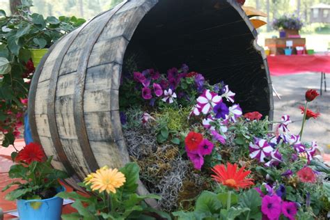 Wildly Whimsical Barrel Planter Ideas - Garden Lovers Club