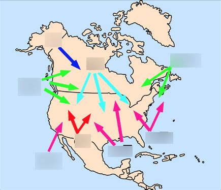 Air Masses Diagram | Quizlet