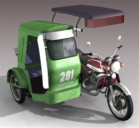 17 Best Of Cycle Rickshaw 3d Model Free Download - Memphis Mockup