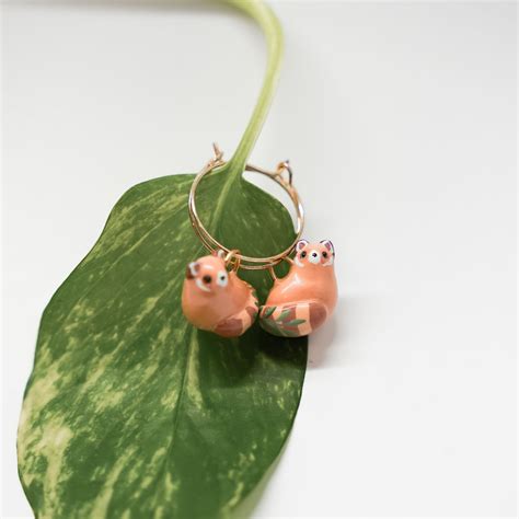 Aggregate 81+ polymer clay animal earrings super hot - 3tdesign.edu.vn