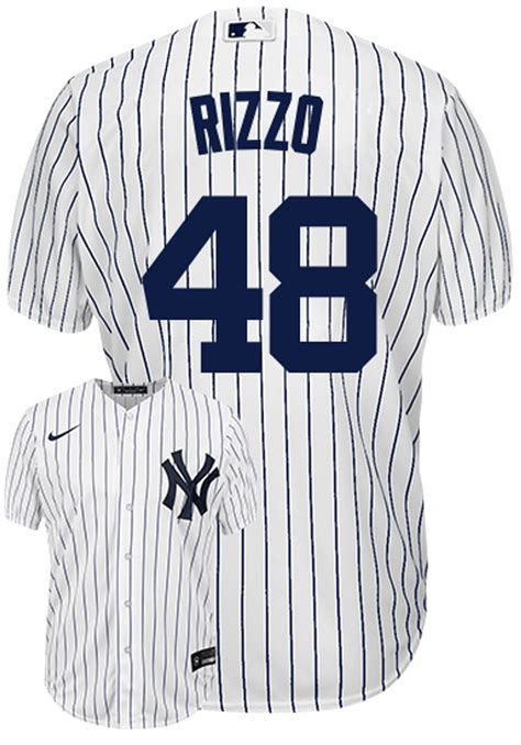 Anthony Rizzo Youth Jersey - NY Yankees Replica Kids Home Jersey