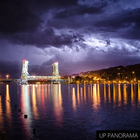 Lift Bridge Houghton, Mi. | Michigan fun, Michigan travel, Upper peninsula michigan