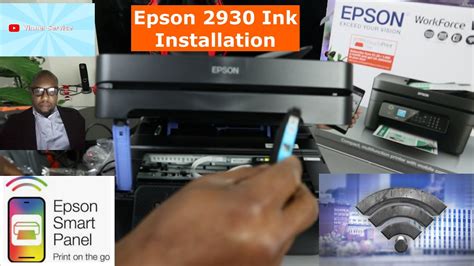 How to Install Ink on Epson 2930 Wireless WIFI Printer Ink Cartridges ...