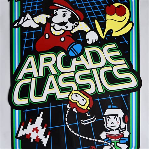 Multicade Arcade Classics Marquee | Phoenix Arcade | #1 Source for Screen Printed Arcade Artwork