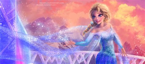 Elsa:Let it go by RikaMello on DeviantArt