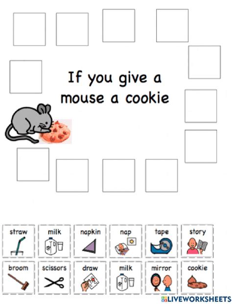 30 Preschool Activities Based on If You Give a Mouse a Cookie ...