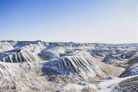 Badlands Below Zero: Tips For Visiting The Badlands In The Winter Red Around the World