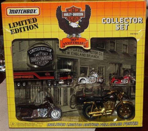 Harley Davidson 90th Anniversary Collectors Set - Matchbox Collectors Forum