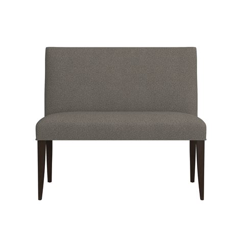 Miles 42" Upholstered Small Dining Banquette Bench + Reviews | Crate and Barrel | Dining ...