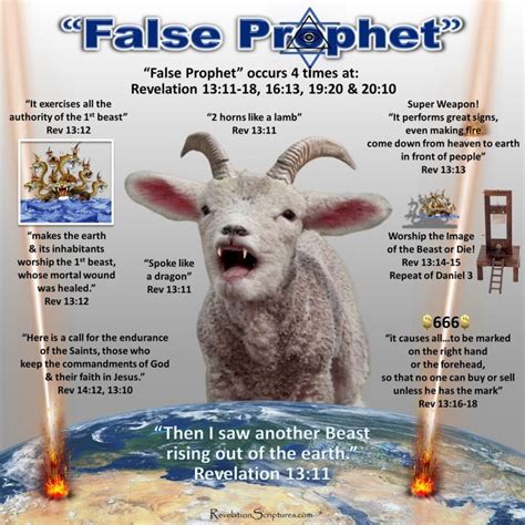 False Prophet of the Book of Revelation - 2nd Beast of Revelation 13 | Revelation 13, Revelation ...