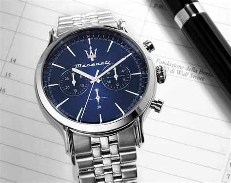 Maserati Epoca 42 mm Watch in Blue Dial