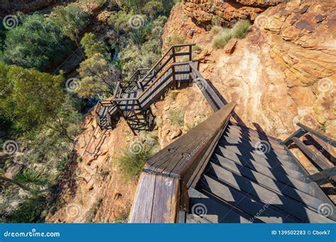 Hiking Over the Bridge in Kings Canyon, Watarrka National Park, Northern Territory, Australia 10 ...