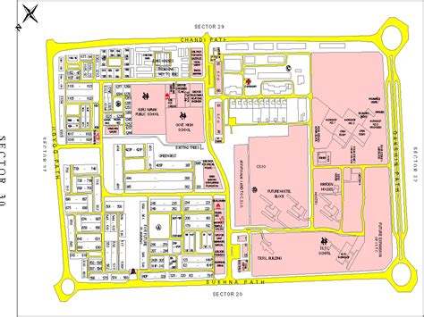 Chandigarh City Map