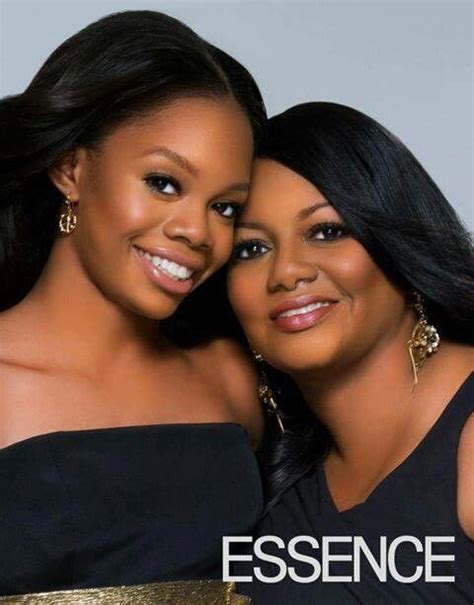 Gabby Douglas & Mom | Celebrity moms, Famous moms, Celebrity families