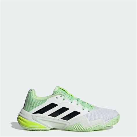 adidas Men's Barricade 13 Tennis Shoes - White | Free Shipping with ...