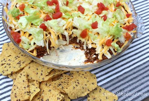 Taco Salad Dip With Ground Beef