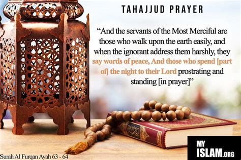 Perfecting The Tahajjud Prayer (Night Prayer) - My Islam