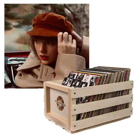Crosley Record Storage Crate & Taylor Swifts Version Red Vinyl Alb – Coles Best Buys Online ...