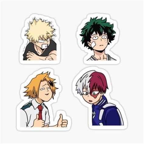 My Hero Academia Stickers for Sale | Anime chibi, Cats art drawing ...