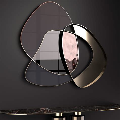 Exclusive Contemporary Italian Abstract Wall Mirror | Modern mirror design, Modern mirror wall ...