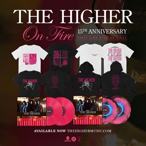 The Higher Release 15th Anniversary Vinyl Edition Of “On Fire” Album ...