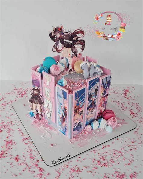 Genshin impact cake 🎂 - Decorated Cake by Rositsa - CakesDecor