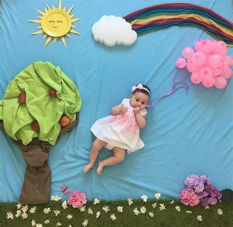 Amazing Baby Photoshoot Ideas At Home - DIY - ABC of Parenting | Fotos divertidas de bebés ...